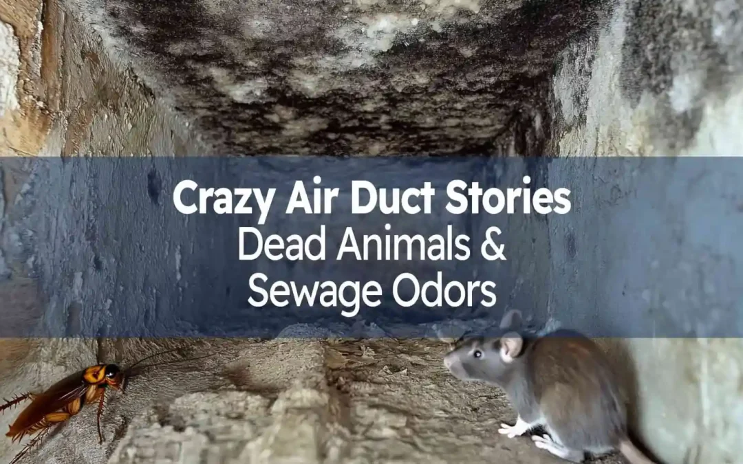 The Grossest Air Duct Cleaning Stories Dead Birds, Rats, Possums, and Unexpected Skunk Appearances
